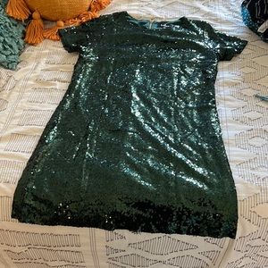 Lulus’s sequin dress. Size M. Worn once great condition